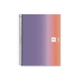 Miquelrius Cuaderno espiral DIN A4 80 hojas 90 gr Cuadro 5 mm Tapa forrada Colección Aurora Provence Precio: 4.88999962. SKU: B1JT4FSF2Y