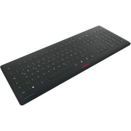 Cherry Keyboard STREAM PROTECT WIRELESS Negro Teclado Inalámbrico [Diseño Alemán]