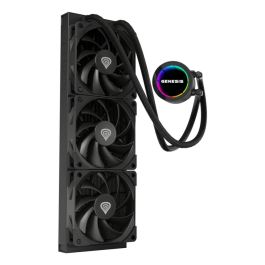 GENESIS NLG-2320 Kit de Refrigeración Líquida para Ordenador de Sobremesa (PC), Carcasa, Color Negro, 3 Ventiladores