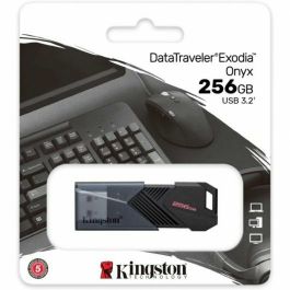 Memoria USB Kingston DataTraveler Exodia Onyx Negro 256 GB
