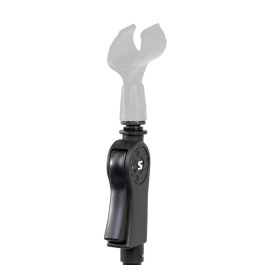 Soporte De Micrófono Recto Con Base Trípode Y Mango Ergonómico