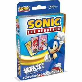 Winning Moves Juego de Cartas Sonic the Hedgehog WIN5053410006686 - Juego de cartas en colores Sonic para toda la familia Precio: 20.9500005. SKU: B1ARB3DLWF