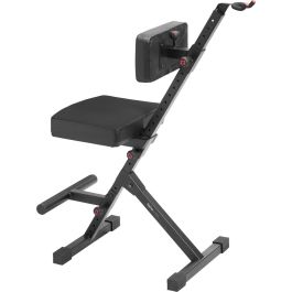 FRAMEWORKS Taburete Deluxe Ajustable Con Soporte Para Guitarra