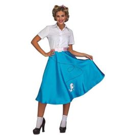 My Other Me Disfraz Blue Pink Lady Adulto Talla M-L (Vestido, Cinturón y Tocado)