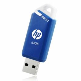 Memoria USB HP HPFD755W-64 64 GB Azul Memoria USB HP HPFD755W-64 64 GB Azul