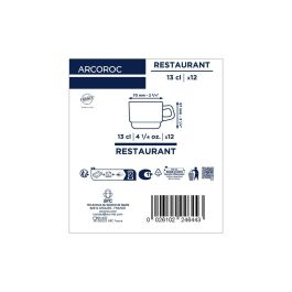 Caja 12 Tazas Opal Restaurant Arcoroc 13 cL