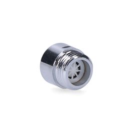 Edm Reductor de caudal de agua para bañera, acero inoxidable, color cromado, macho 28/100 edm