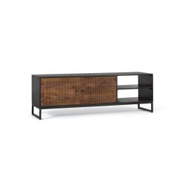 GINER Y COLOMER Mueble TV Palisandro y Mango con Patas Metal Marrón 150 cm