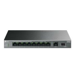 TP-Link LS1210GP Switch Gigabit 10 Puertos (8x PoE+ 61W, Puerto SFP, Extensión PoE 250m, Aislamiento, Silencioso)