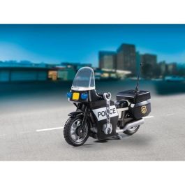 Playmobil PL5648 Maleta de Policía Motorista para Niño, 13 piezas, +4 años