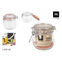 La Mediterranea Tarro Hermético de Vidrio con Cierre Clip 350 ml (12 Unidades) Precio: 18.79000046. SKU: B1E6DJNQ2B