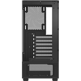 XPG Invader X Mini Midi Tower PC Caja Negro ATX 5 Ventiladores ARGB Ventana Lateral Compacta con Vista Panorámica