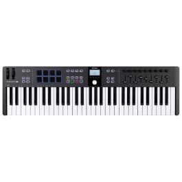 Arturia Keylab Essential 61 Mk3 Black Teclado Controlador USB Universal de 61 Teclas con Modo Escala, Acorde y Arpegiador, Integración DAW y Presets Analog Lab V Precio: 215.98999972. SKU: B186T4HGNZ