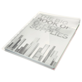 Funda multitaladro Leitz con fuelle DIN A4 180 micras cristal, pack 5 unidades