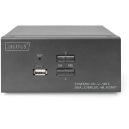 Digitus DS-12860 KVM-Switch de 2 puertos