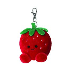 PALM PALS Llavero de Peluche Fresa - Muñeco de Colgar Suave 10 cm