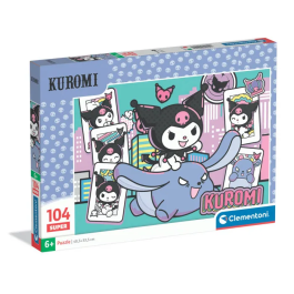 Clementoni 104 piezas Súper - Kuromi Rompecabezas de puzzle CLEMENTONI Ref CLE8005125250295 Precio: 38.8652. SKU: B17GBJJXZQ