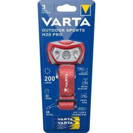 Varta Outdoor Sports H20 Pro Linterna LED, 3 Modos de Luz, Resistente al Agua IPX4, 200 Lm, Incluye Pilas Precio: 16.89999982. SKU: S7812589