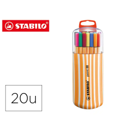 Stabilo Rotuladores Point 88 Zebrui 20 Ud Colores Surtidos Estuche Precio: 14.49999991. SKU: B1JA6HMN2G