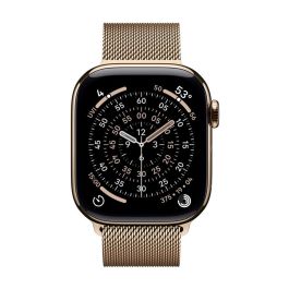 Apple Watch Series 11 GPS + Cellular Titanio Dorado Caja 42mm con Correa Milanese Loop Acero Inoxidable Precio: 903.50000015. SKU: B1FEAVSVXY