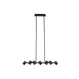 DKD Home Decor Lámpara Techo Moderna Negra y Marrón Metal y Madera 18 x 164 x 104 cm Precio: 108.49999941. SKU: B12GQ5K8G3