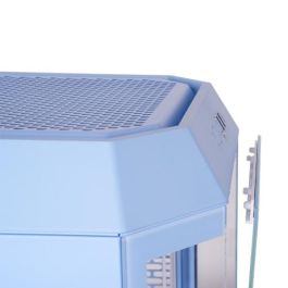 Thermaltake The Tower 250 Hydrangea Blue Caja de PC Mini Tower con Pantalla LCD 3.9" y Soporte Discos Duros 2.5/3.5"