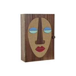 Caja Decorativa DKD Home Decor Moderno Madera MDF (18 x 7 x 26 cm)