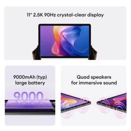 Xiaomi Redmi Pad 2 Mediatek 256 GB 11" Wi-Fi 8 GB RAM Verde Tablet con Pantalla 2.5K 90 Hz y Batería 9000 mAh