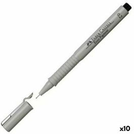 Rotuladores Faber-Castell Ecco Pigment 0,2 mm Negro (10 Unidades) Precio: 23.50000048. SKU: S8421948