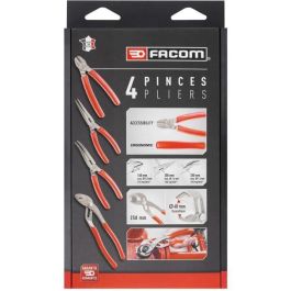 Facom GJP.A4PB Juego de 4 Alicates Serie G