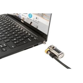 Dell Candado de Combinación ClickSafe para Ranuras de Seguridad Dell, Cable de Acero 1.8m