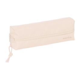 Bolso Escolar Portatodo Safta Rectangular Con Goma Elastica 22 cm Rosa Claro