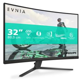 Philips Evnia 32M2C3500L/00 Monitor Gaming Curvo 31.5" QHD (2560x1440) Fast VA 180Hz 0.5ms AMD FreeSync HDR10 1500R Negro