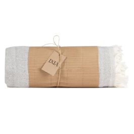 Colcha Gris Perla Algodón Textil/Hogar 200 X 260 cm