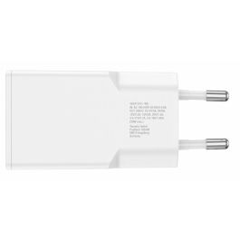 4smarts PDPlug Slim 30W GaN 1C Cargador de red USB-C Power Delivery Delgado color blanco