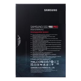 Samsung 980 PRO 1 TB M.2 2280 NVMe SSD PCIe Gen 4.0 x4 V-NAND MLC NVMe 1.3c - 7000 MB/s Lectura para Gaming y Profesionales