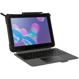 Samsung Teclado Magnético GP-JKT636TGBBW QWERTY para Galaxy Tab Active4 Pro, Inglés de EE. UU., Trackpad, Negro
