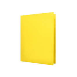Liderpapel Subcarpeta Din A4 Amarillo Intenso 180g/m2