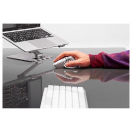 Logitech MX MASTER 4 Ratón Inalámbrico Ergonómico PALE GRAY, Respuesta Háptica, Carga USB-C, Bluetooth, 8000 DPI