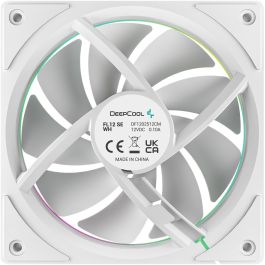DeepCool FL12 SE 3IN1 White - Ventilador de 120mm para Carcasa con Iluminación LED RGB (3 Unidades) - Blanco