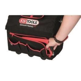 KS TOOLS 850.0335 Bolsa con ruedas, brazo telescópico, carga máxima 35 kg, volumen 40 L