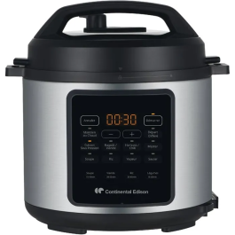 Continental Edison Olla a Presión Multiusos CEMCSP10006L, 6 Litros 1000 W, Color Negro y Acero Inoxidable Precio: 101.3375. SKU: B1AP8WK3LV
