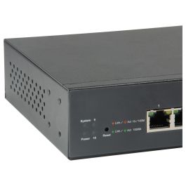 Level One GEP-1051 Switch Gestionado 8x PoE 70W 2x SFP Gigabit Ethernet Montaje en Rack