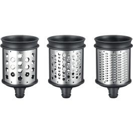 Kitchenaid 5KSMEMVSC Set de 3 Tambores Opcionales para Cortar y Rallar, Compatible con 5KSMVSA