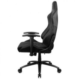 SILLA GAMER THUNDERX3 DC3BK NEGRA - MARCO DE METAL - REPOSABRAZOS AJUSTABLE - RUEDAS NYLON - TECNOLOGÍA AIR - PISTON CLASE 4 - HASTA 150KG