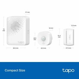 TP-Link Tapo T30 KIT Multisensor Smart Home Inalámbrico Wi-Fi para Detección de Movimiento, Batería 2 Años