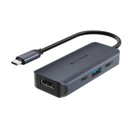 Hyper HyperDrive Next 4 Port Hub USB-C a 1x USB-A, 2x USB-C, 1x HDMI 4K 60Hz, Power Delivery 3.0 100W, 10Gbps