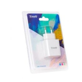 Cargador de Pared TooQ TQWC-PDUSBC20W Blanco 20 W (1 unidad) Cargador de Pared TooQ TQWC-PDUSBC20W Blanco 20 W (1 unidad)