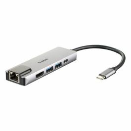 Docking USB Tipo-C D-Link DUB-M520/ 2xUSB/ 1xUSB Tipo-C/ 1xHDMI/ 1xRJ45/ 1xThunderbolt/ Gris Precio: 77.59000007. SKU: S55101018