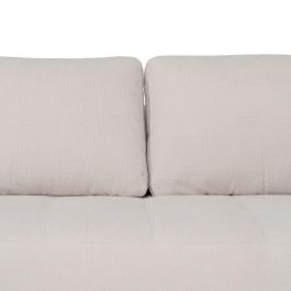 Sofá Chaise Longue Izquierda Crema 266 X 222 X 80 cm